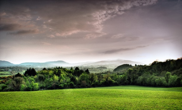 Christian Haubold - Landscape of Dunmanway region in West Cork